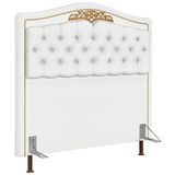 Cabeceira Cama Box Casal Queen 160cm Imperial J02 Corano Branco - Mpozenato