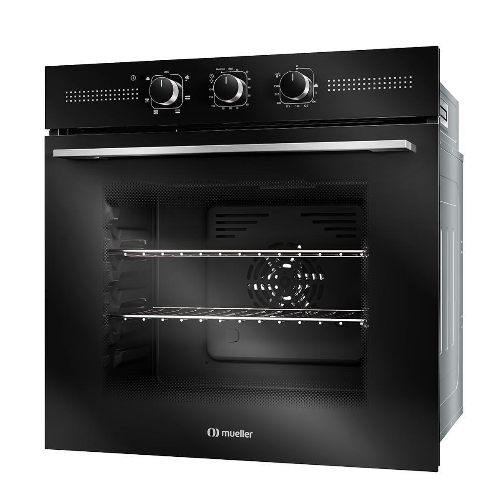 Forno 70l de Embutir Mueller Preto - Elétrico - Função Air Fryer Mfe70k - 220v