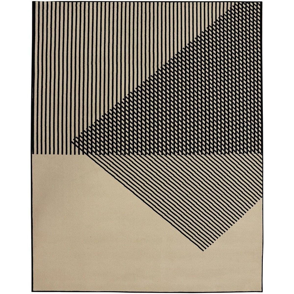 Tapete 100x150cm Lyre Tapetes São Carlos Bege