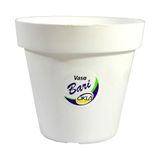 Vaso Okla Bari Branco para Jardim - 2,4L