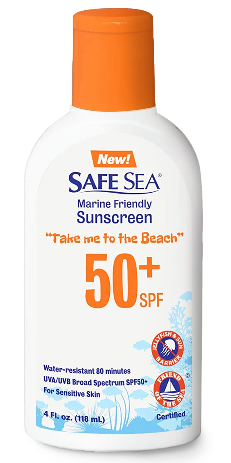 Protetor Solar Safe Sea Jellyfish Sting-blocking Spf 50+ 120ml