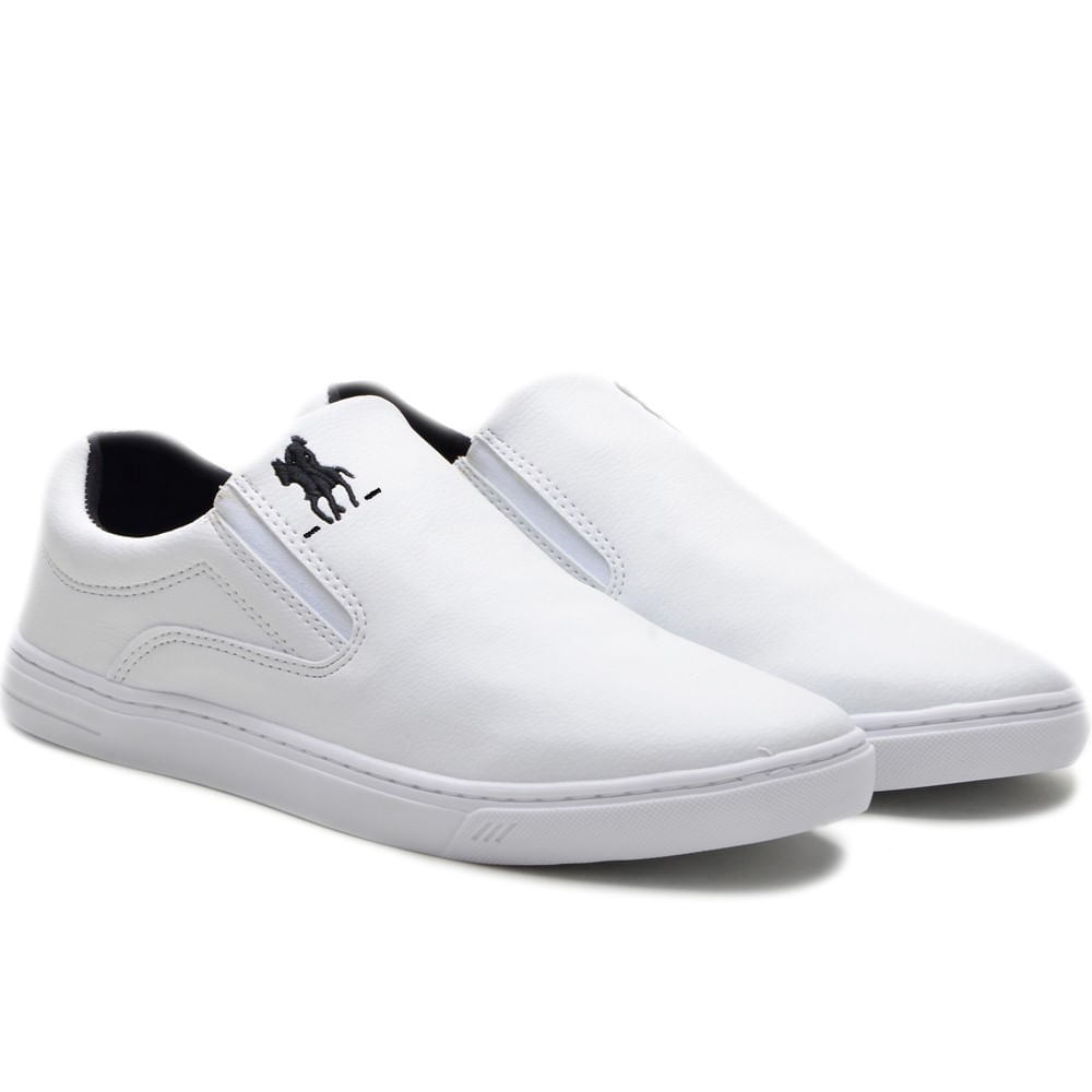 tenis slip on masculino polo