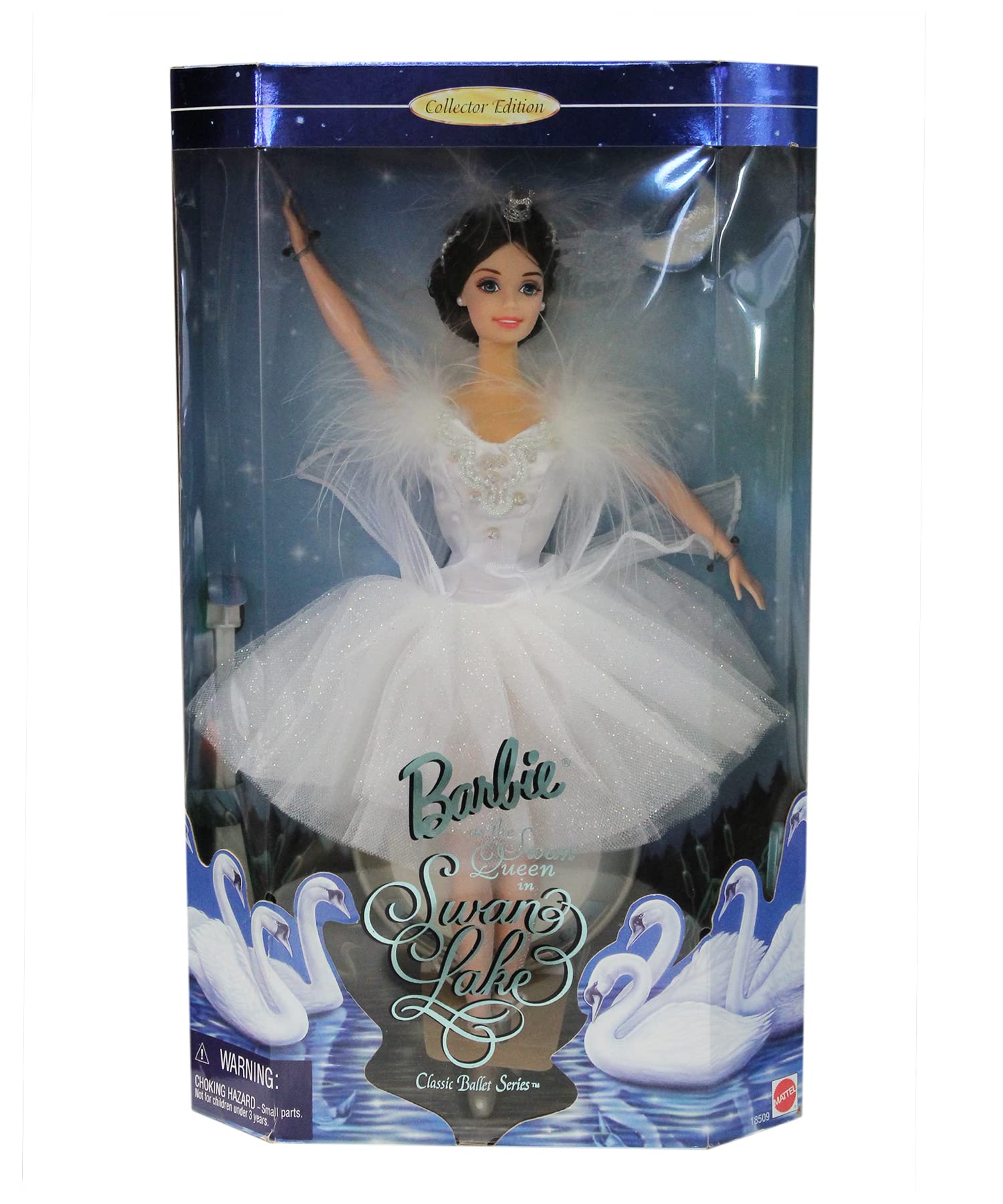 Edição De Colecionador Barbie Swan Queen Da Boneca Swan Lake