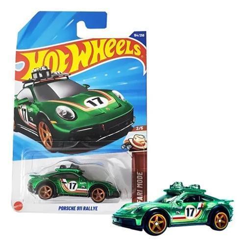 Hot Wheels Porsche 911 Rallye Super Treasur Hunt 2025 Verde
