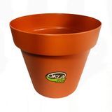 Vaso Okla Bari Eco Terracota para Jardim - Tamanho 2