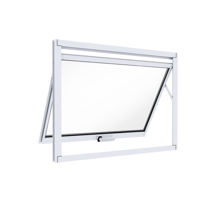 Janela De Alumínio Máximo Ar 60x80cm Lucasa Ideale Branco