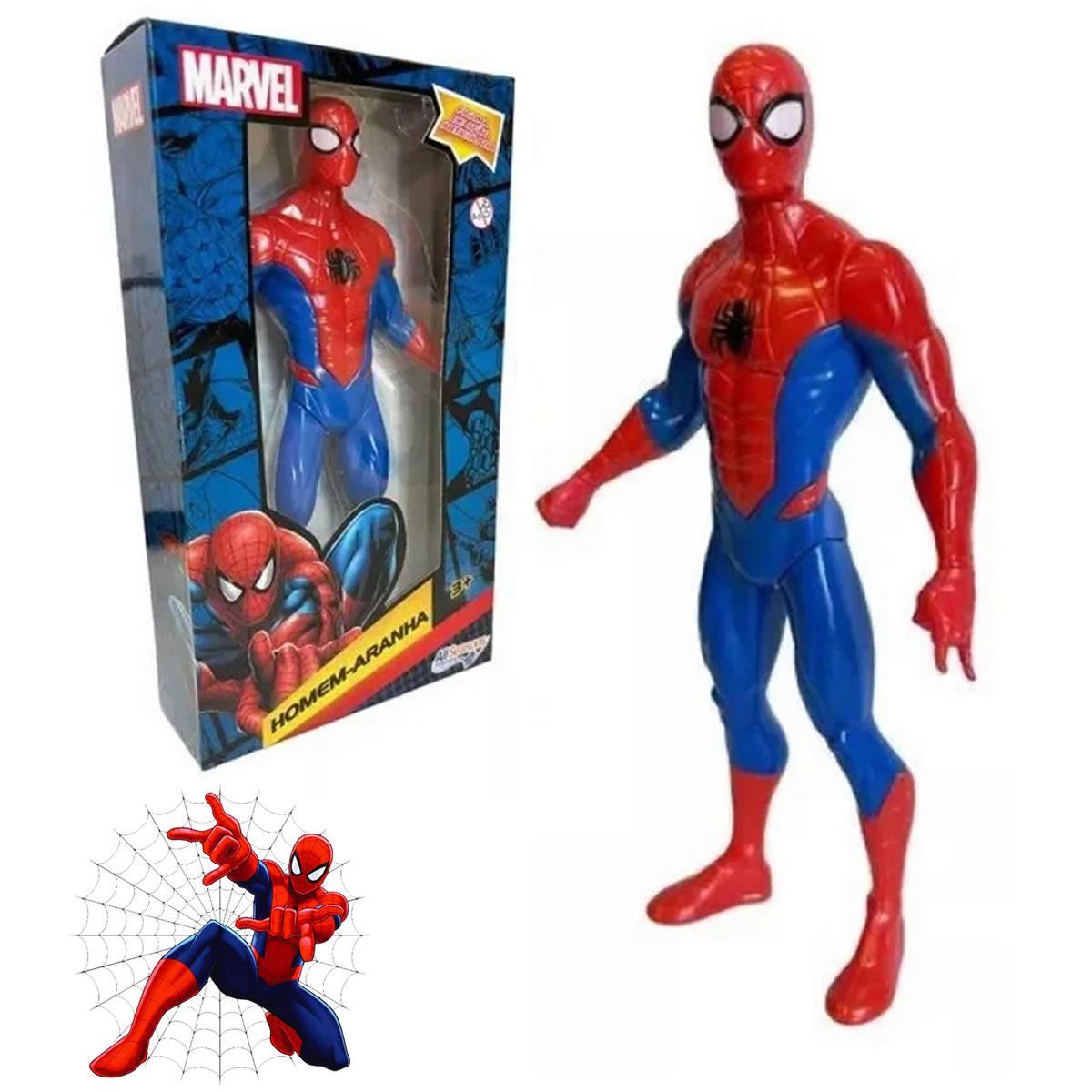 Boneco Articulado Homem-aranha 22cm Vingadores Colecionável - Carrefour