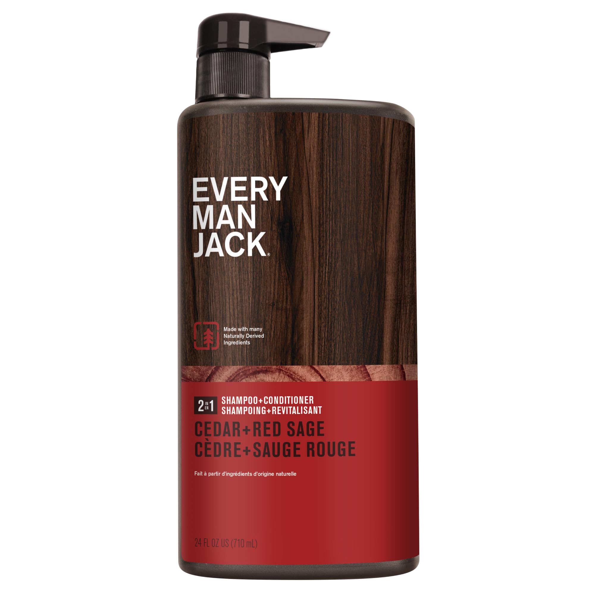 Shampoo E Condicionador Every Man Jack Cedar And Red Sage 720ml