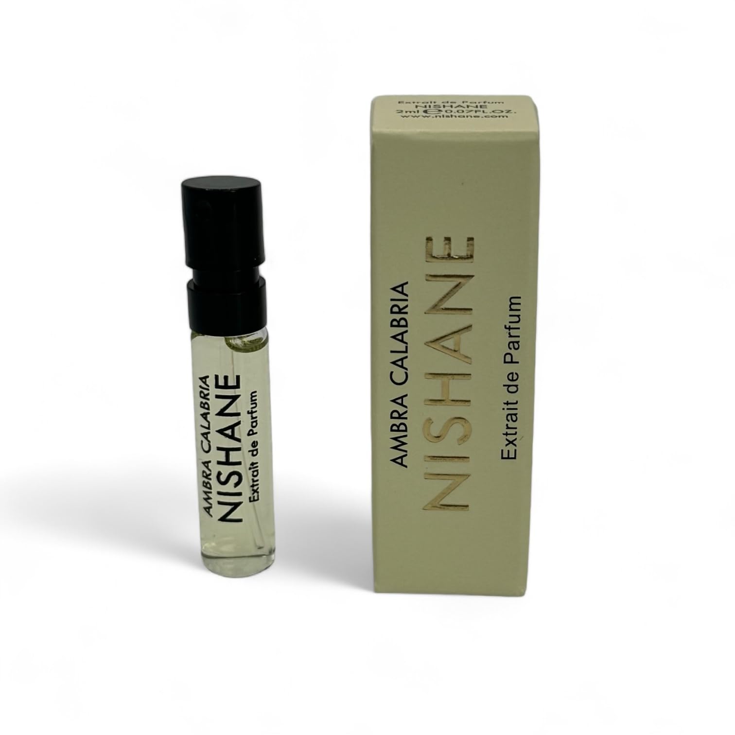 Frasco De Perfume Nishane Ambra Calabria Extrait De Perfum De 1 Ml