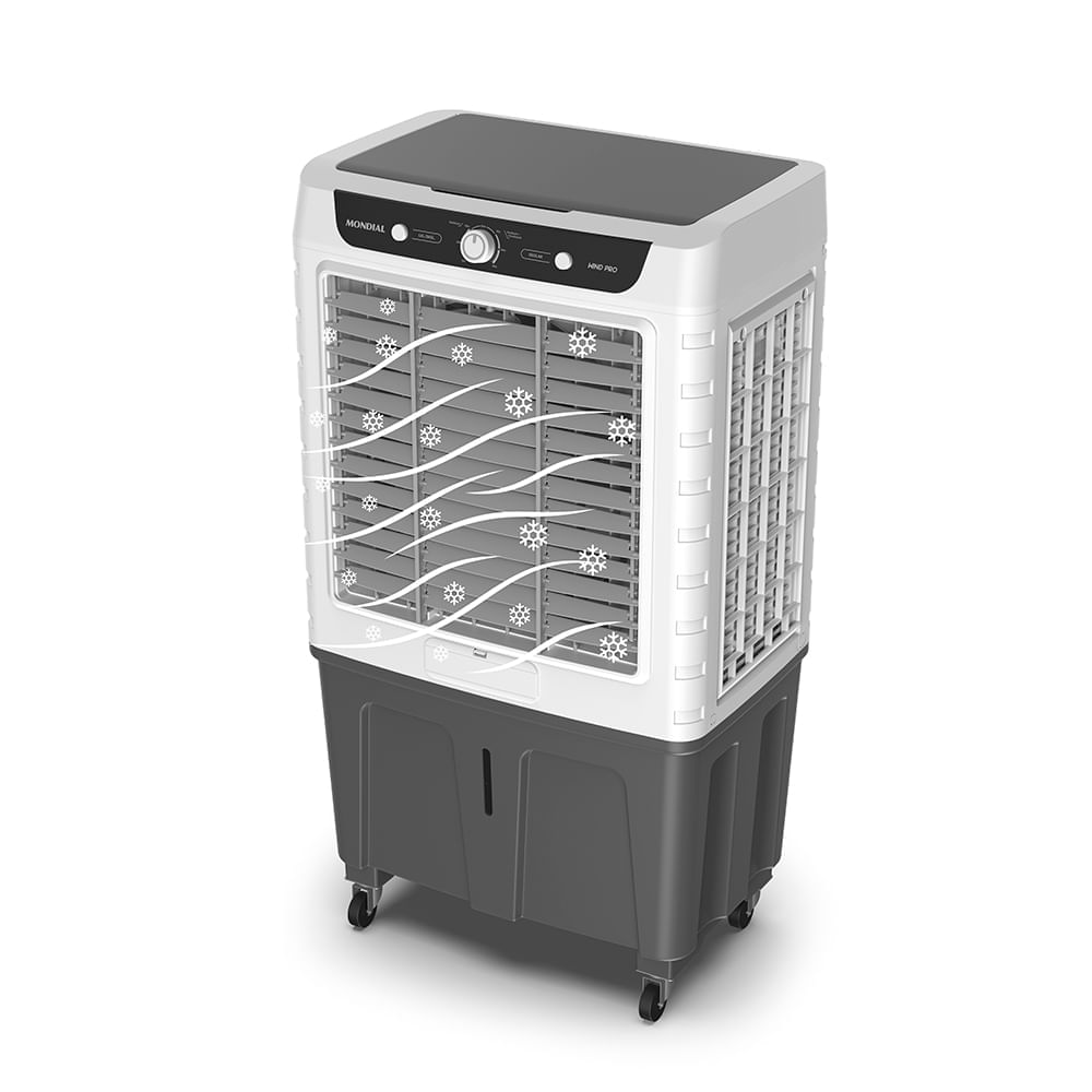 Climatizador Wind Pro Mondial Branco/cinza 260w - Cl-65l 110v