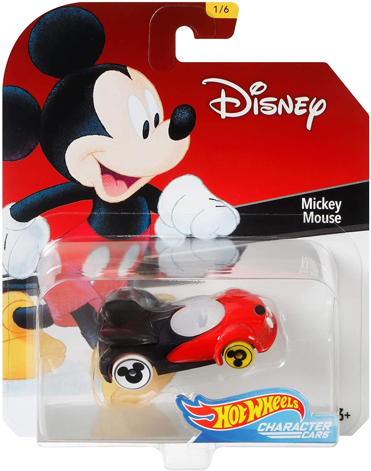 Veículo Toy Hot Wheels Disney Mickey Mouse Em Escala 1:64
