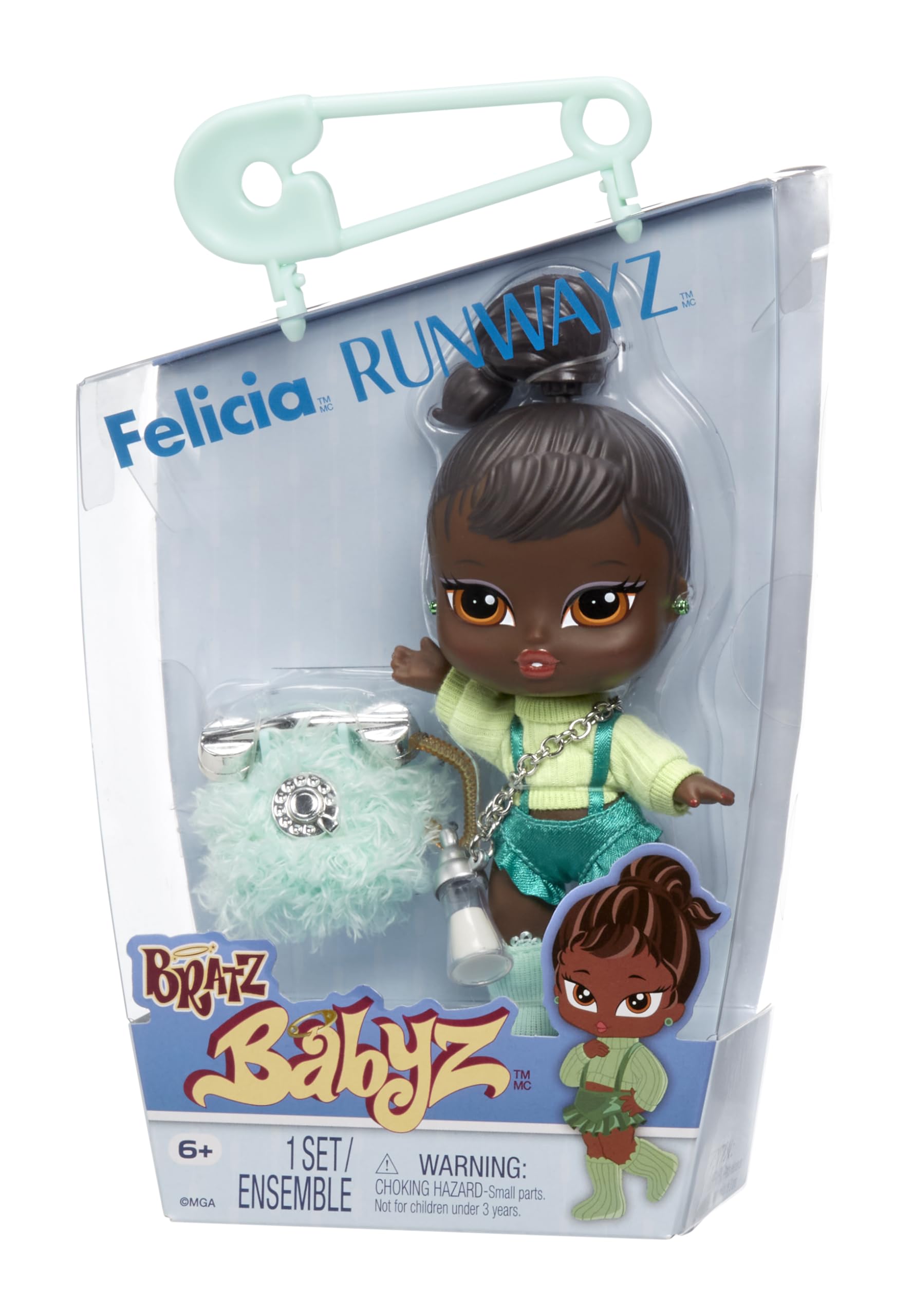 Boneca Fashion Bratz Babyz Runwayz Felicia Com Moda Real