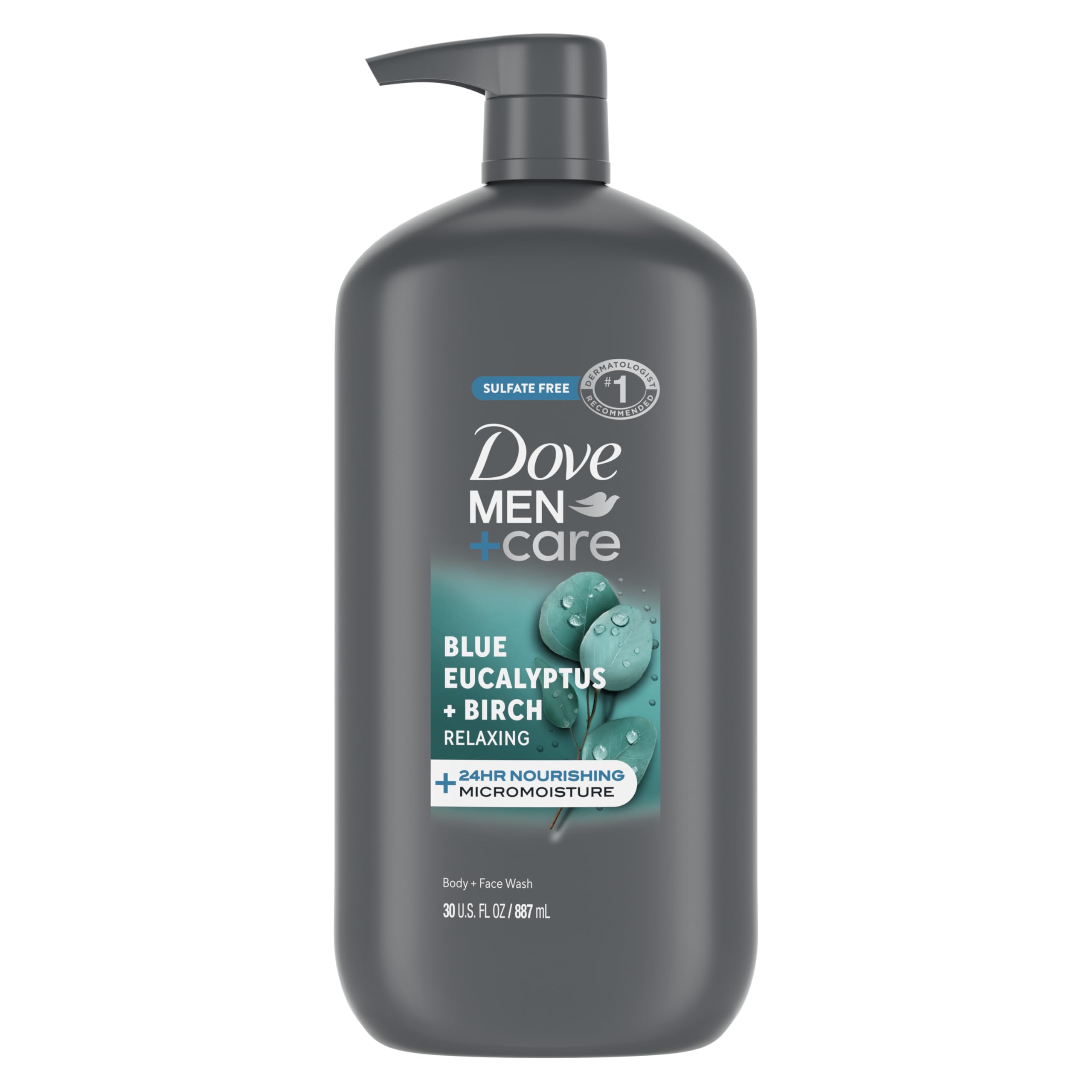 Sabonete Corporal E Facial Dove Men + Care Relaxing 887ml