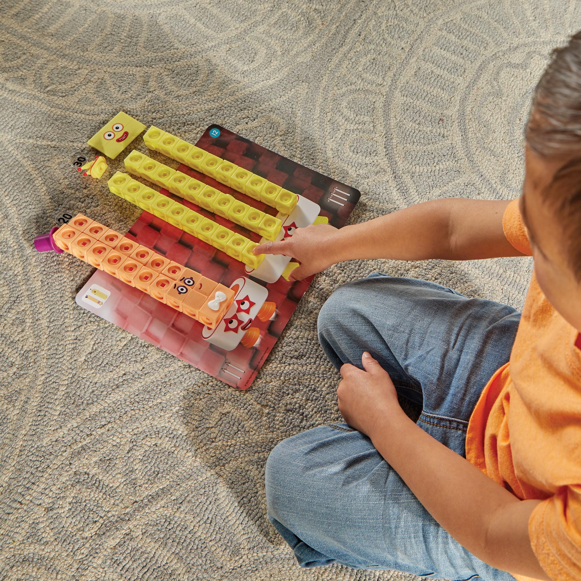 Conjunto De Atividades Mathlink Cubes Hand2mind Numberblocks