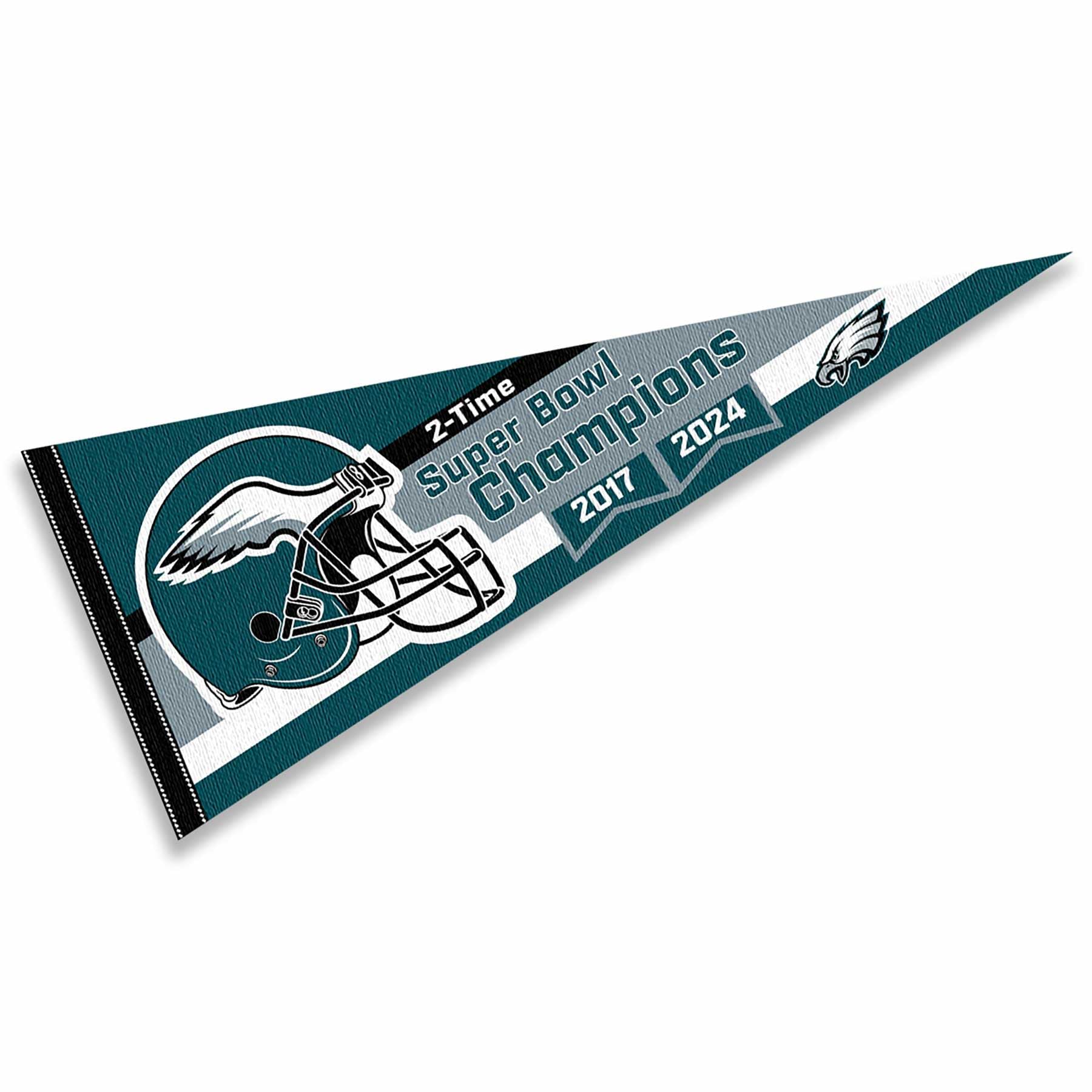 Bandeira Da Bandeira Wincraft Eagles Super Bowl Lix Champions