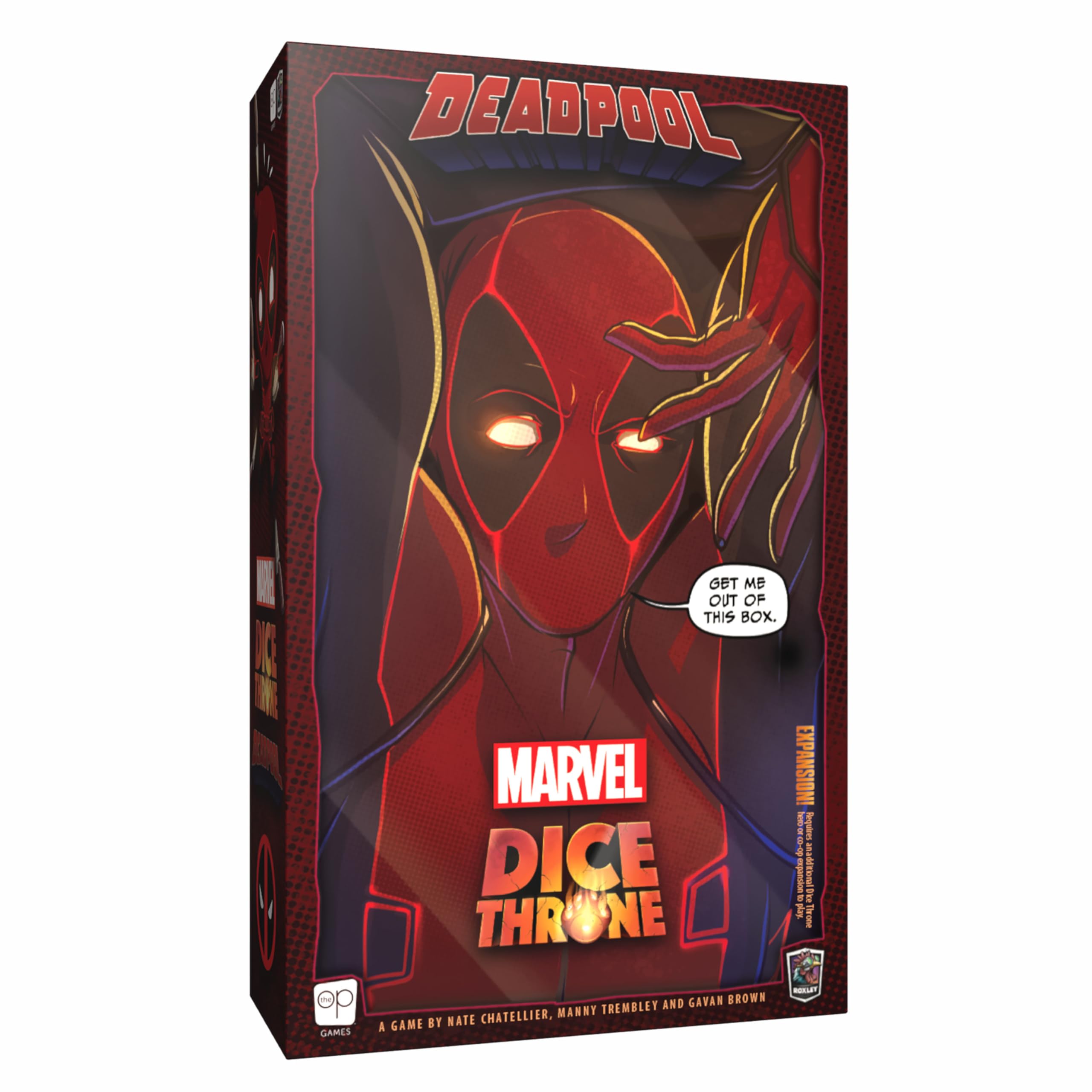 Jogo Rolling Battle Usaopoly Marvel Dice Throne Deadpool