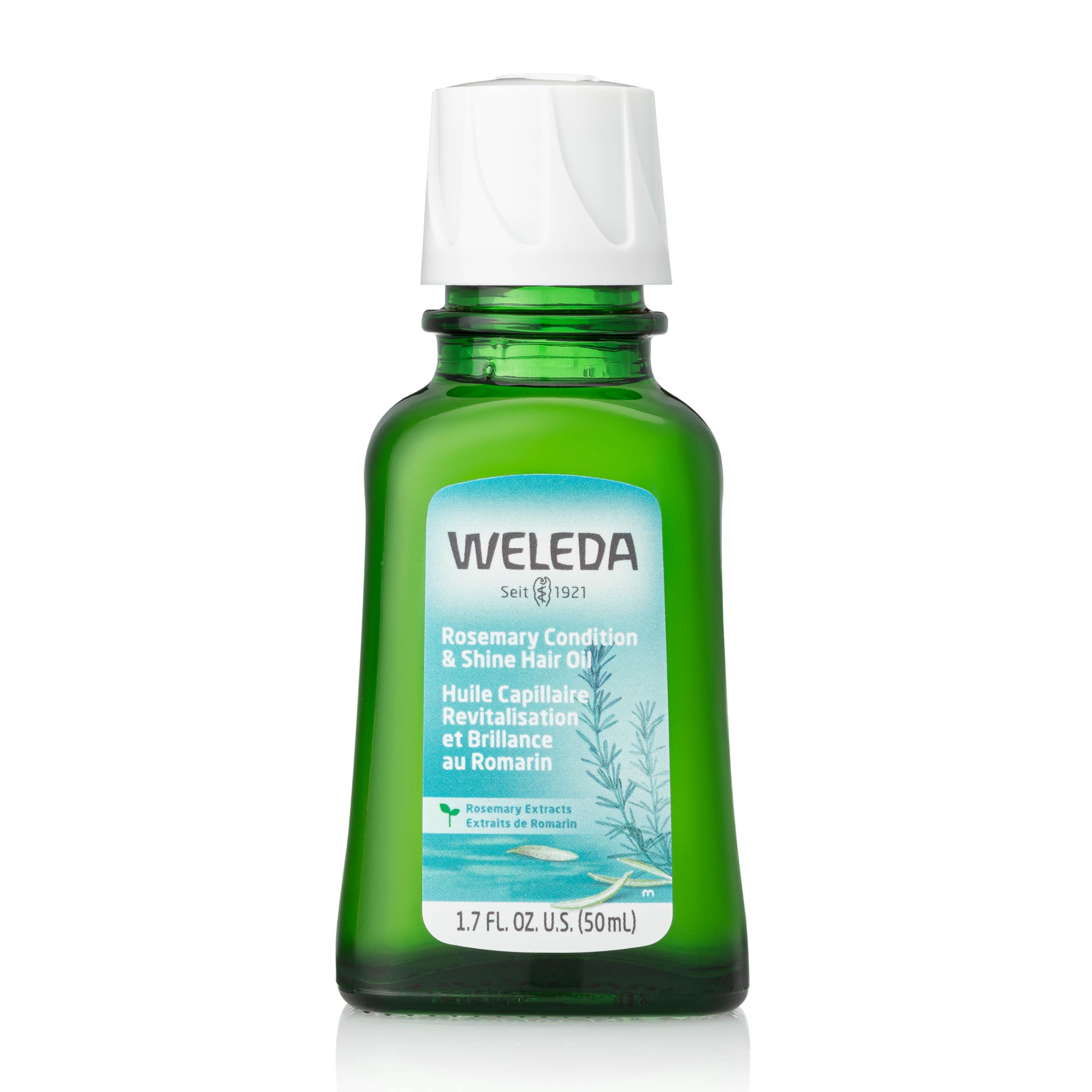 Óleo De Cabelo Weleda Rosemary Conditioning 50 Ml, Pacote Com 1