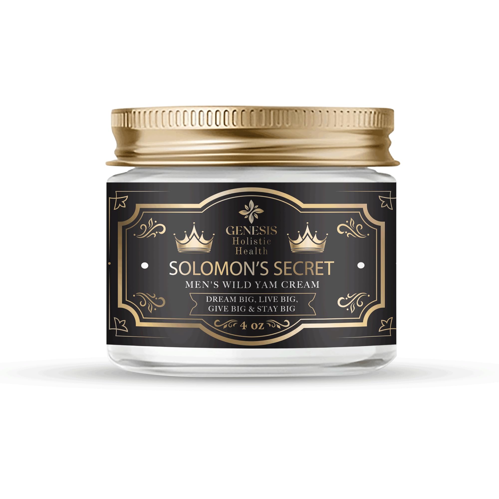 Creme De Inhame Selvagem Genesis Solomon's Secret Para Homens 120 Ml