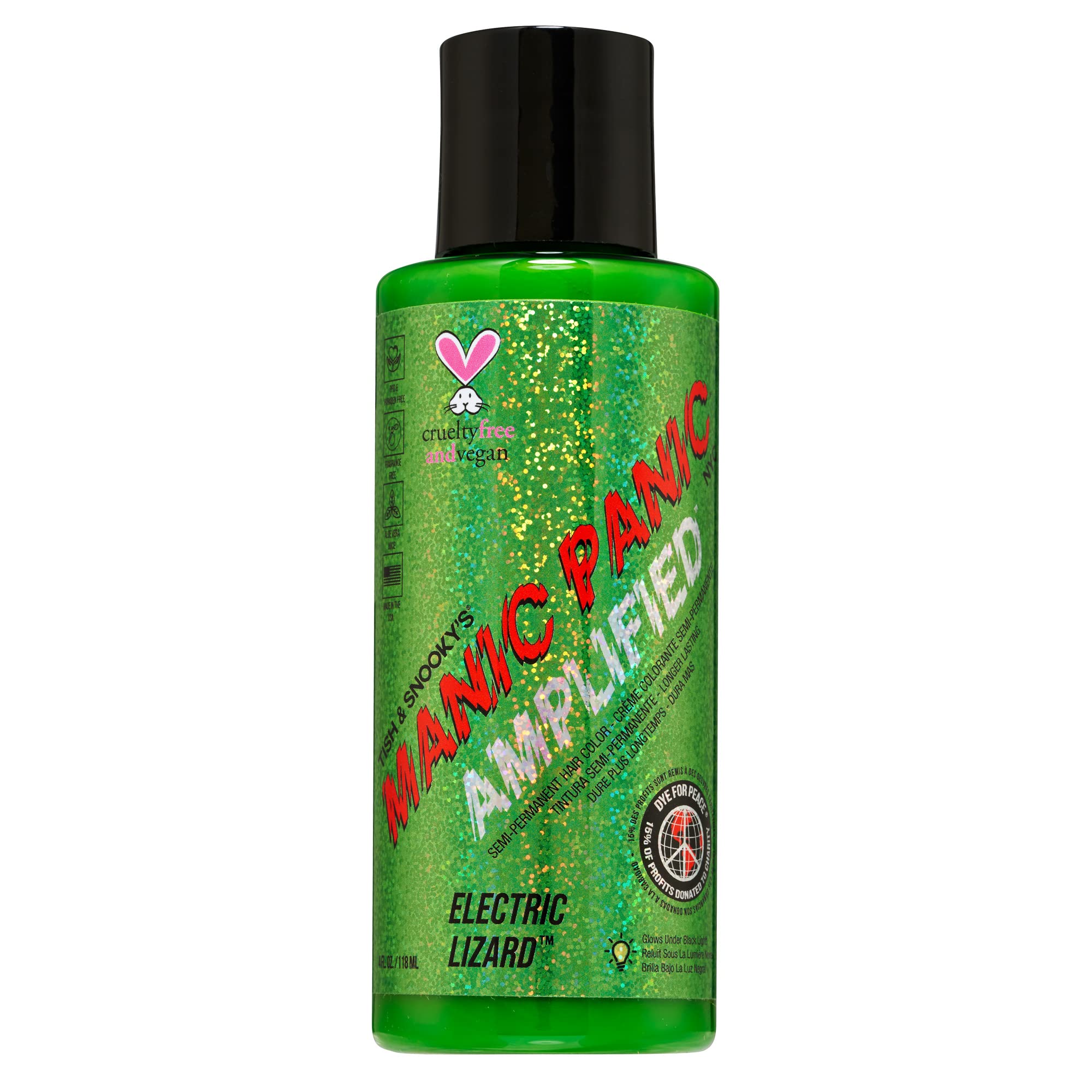 Cor De Cabelo Manic Panic Electric Lizard Amplified Green