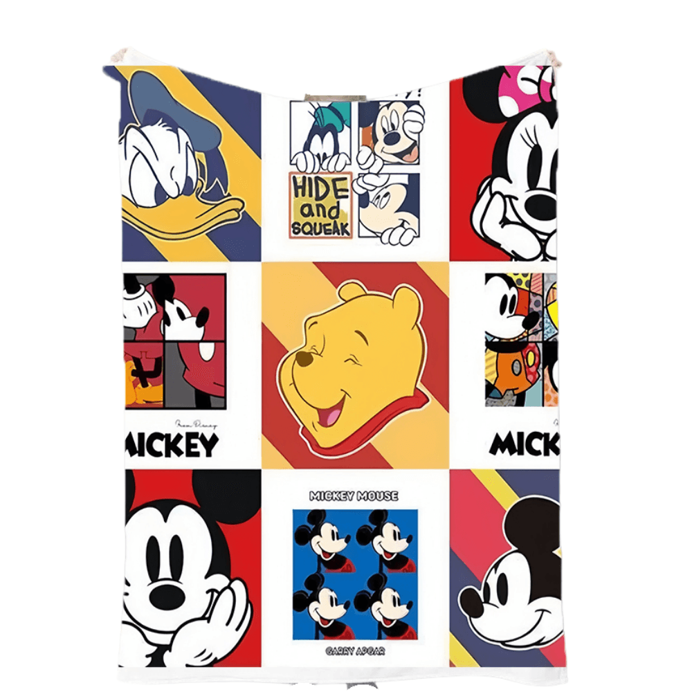 Cobertor De Flanela Halloween Premier Mickey Mouse Com Padrão Digital
