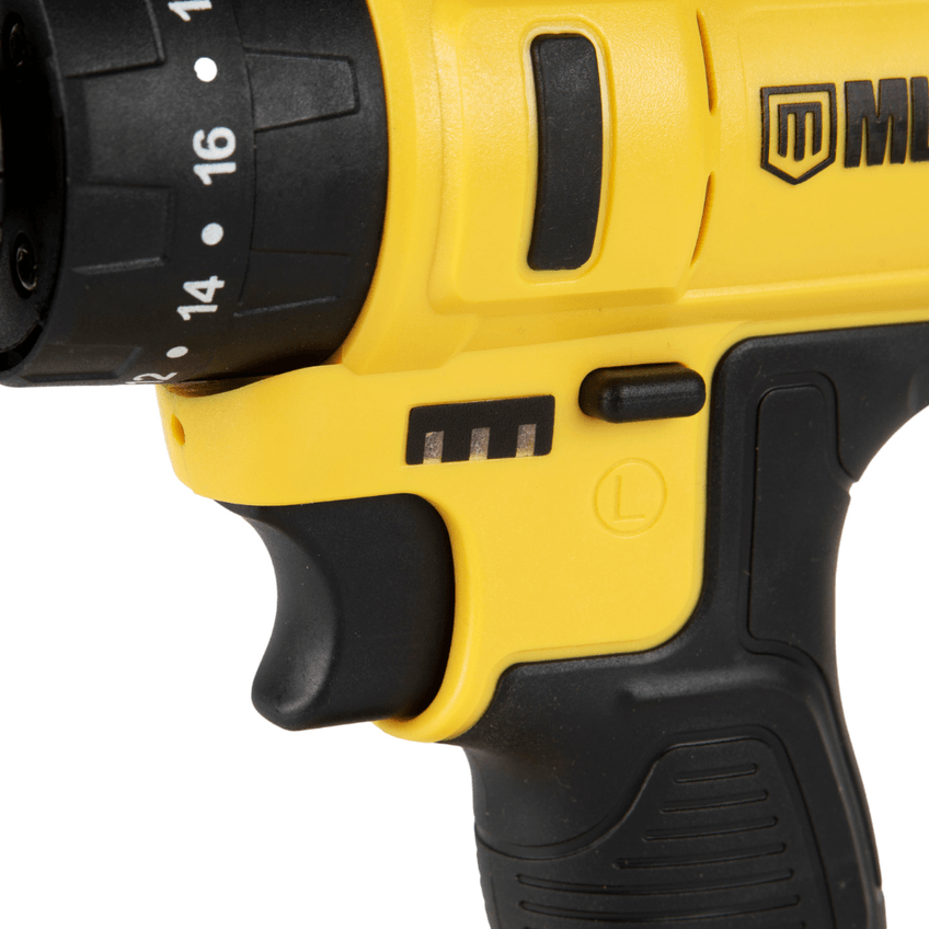 Parafusadeira E Furadeira De Impacto A Bateria 12v 3/8 10mm Muke Tools Com 30 Acessórios E Maleta - imagem 5