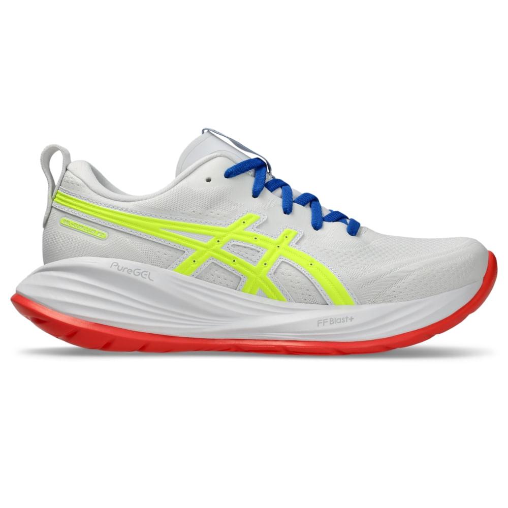 Tenis Asics Gel-cumulus 27 Atc Branco/amarelo 039