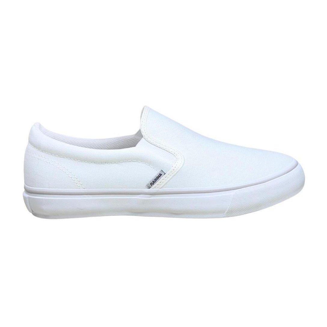 Tenis Rainha Iate Iv Branco/cinza 036