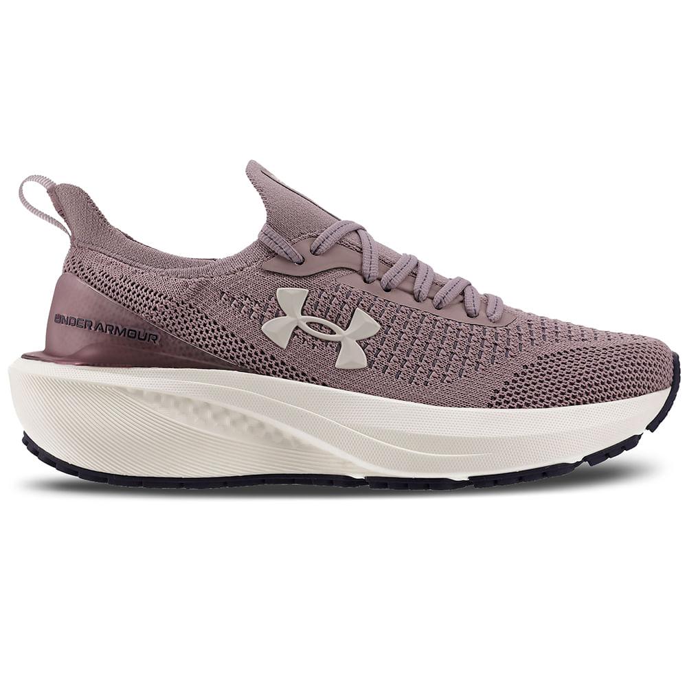 Tenis Under Armour Charged Quicker 2 Lilas/branco 38