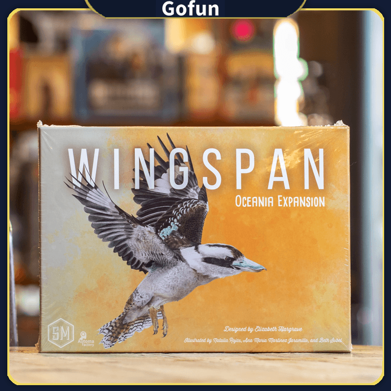 Jogo De Tabuleiro Wingspan Oceania Expansion Card Game