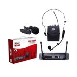 Microfone MXT Sem Fio Headset/Lapela UHF-10BP - AC2159