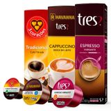 Kit 3 Caixas Café E Bebida Cremosa Três Corações 30 Cápsulas