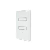 Interruptor Inteligente Wifi Touch 2 Teclas Branco