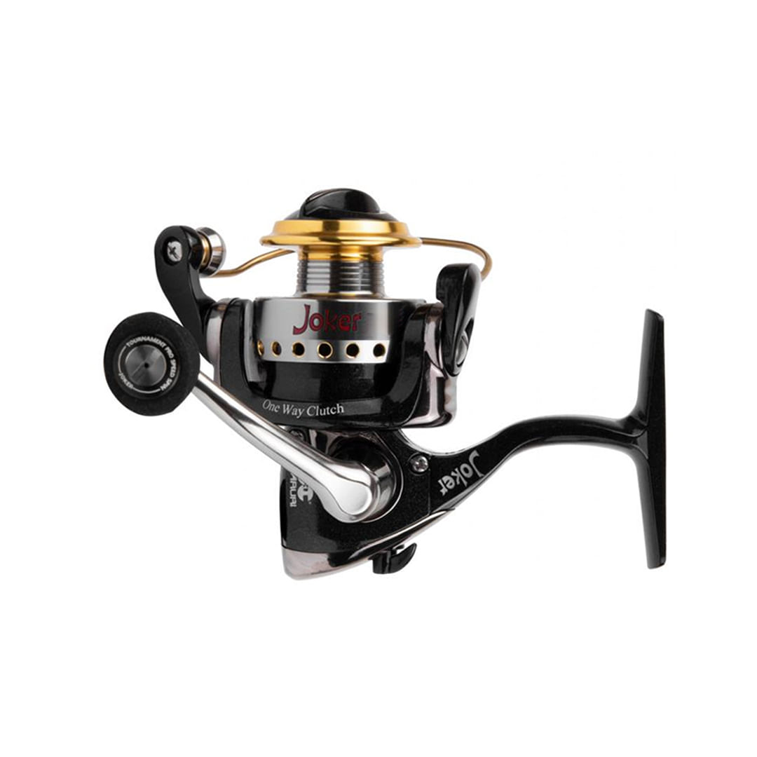 Molinete Pesca Leve Ultra Light Milo Joker Black 6 Rolamentos 5.1:1 Drag 4kg