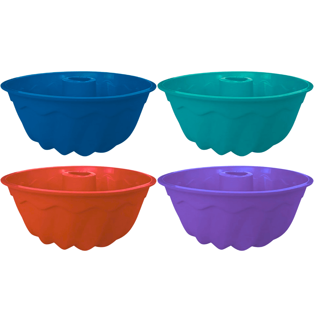 Forma Para Bolo Em Silicone Vazada Ke Home