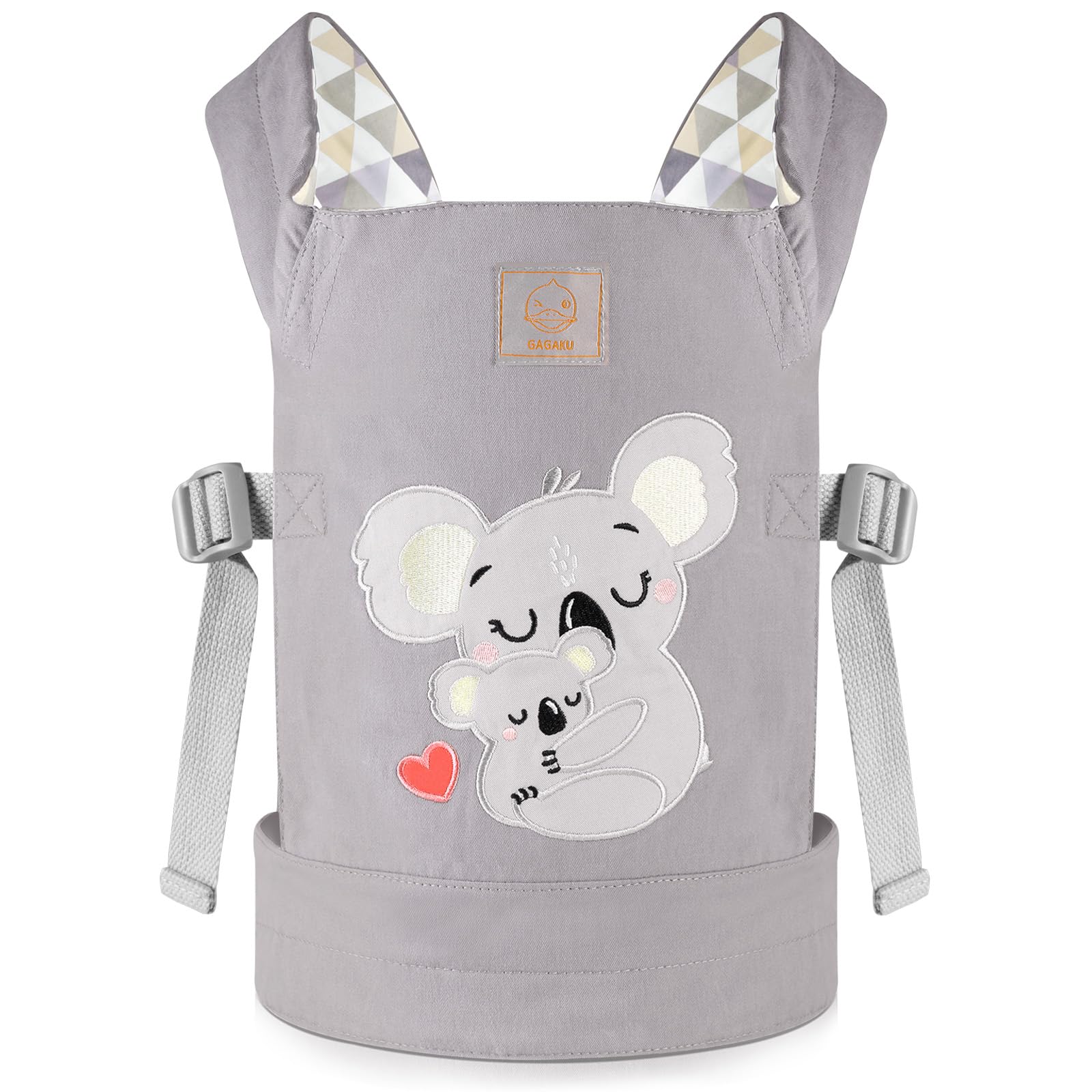 Porta-bonecas Gagaku Para Crianças Toy Baby Reborn Com Alças Ajustáveis