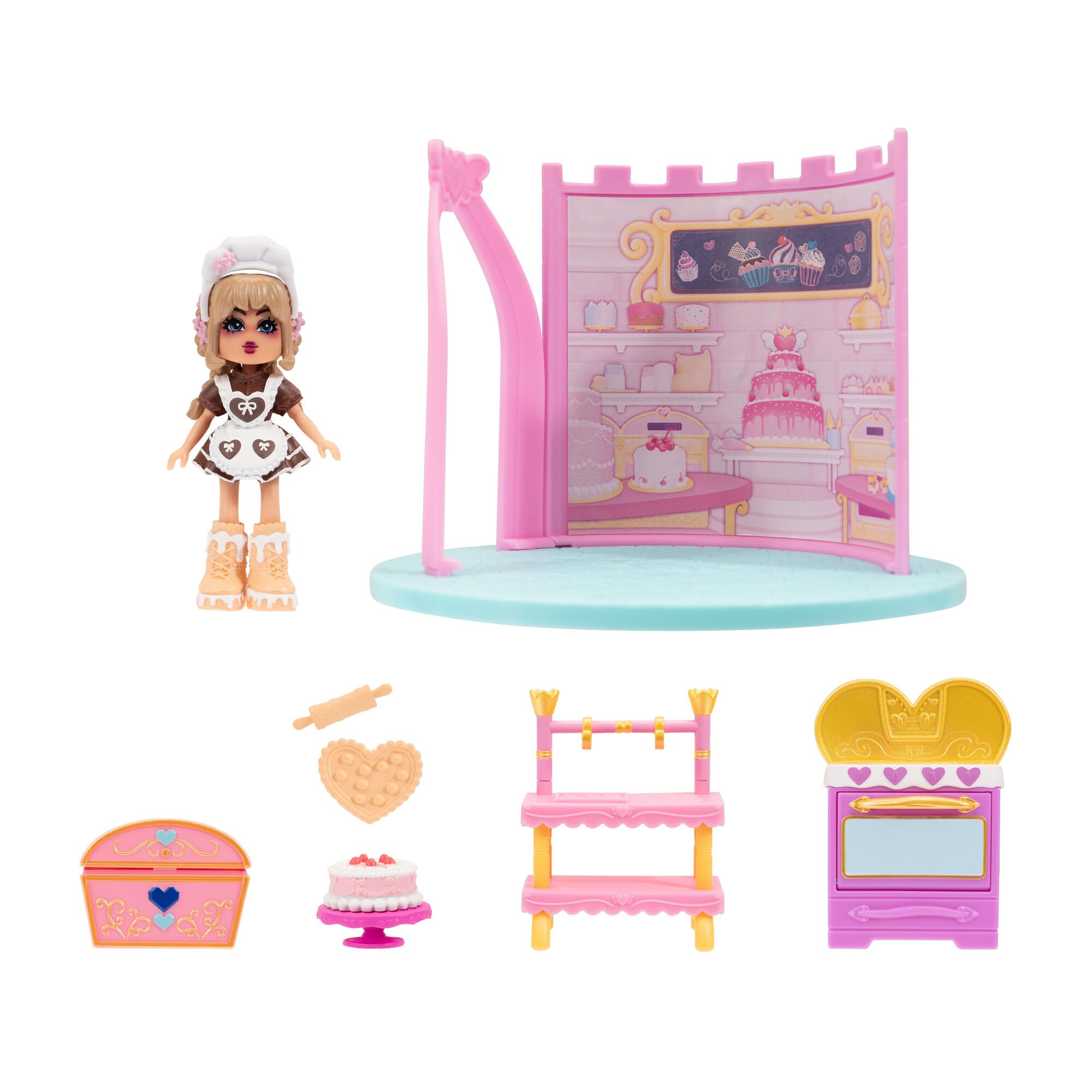 Playset Royale High Baking Class Com 1 Boneca E 6 Acessórios