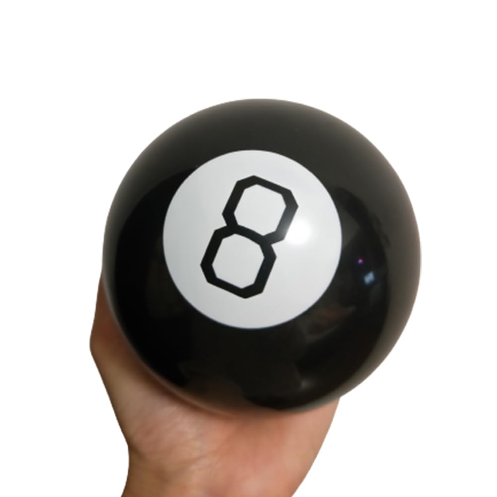 Jogo Retrô Fortune Telling Mystic 8 Ball Novelty Black