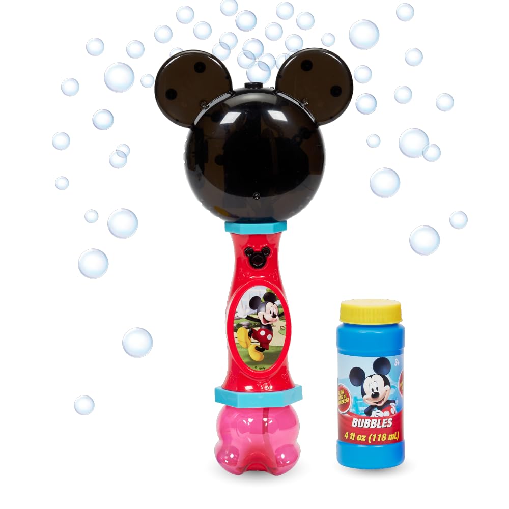 Bubble Wand Little Kids Disney Mickey Mouse Com Luz E Som