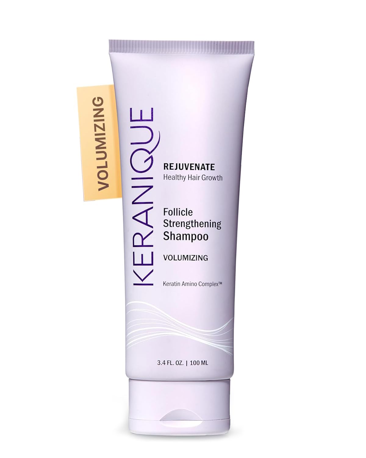 Shampoo Keranique Que Dá Volume Ao Espessamento Do Cabelo Para Mulheres