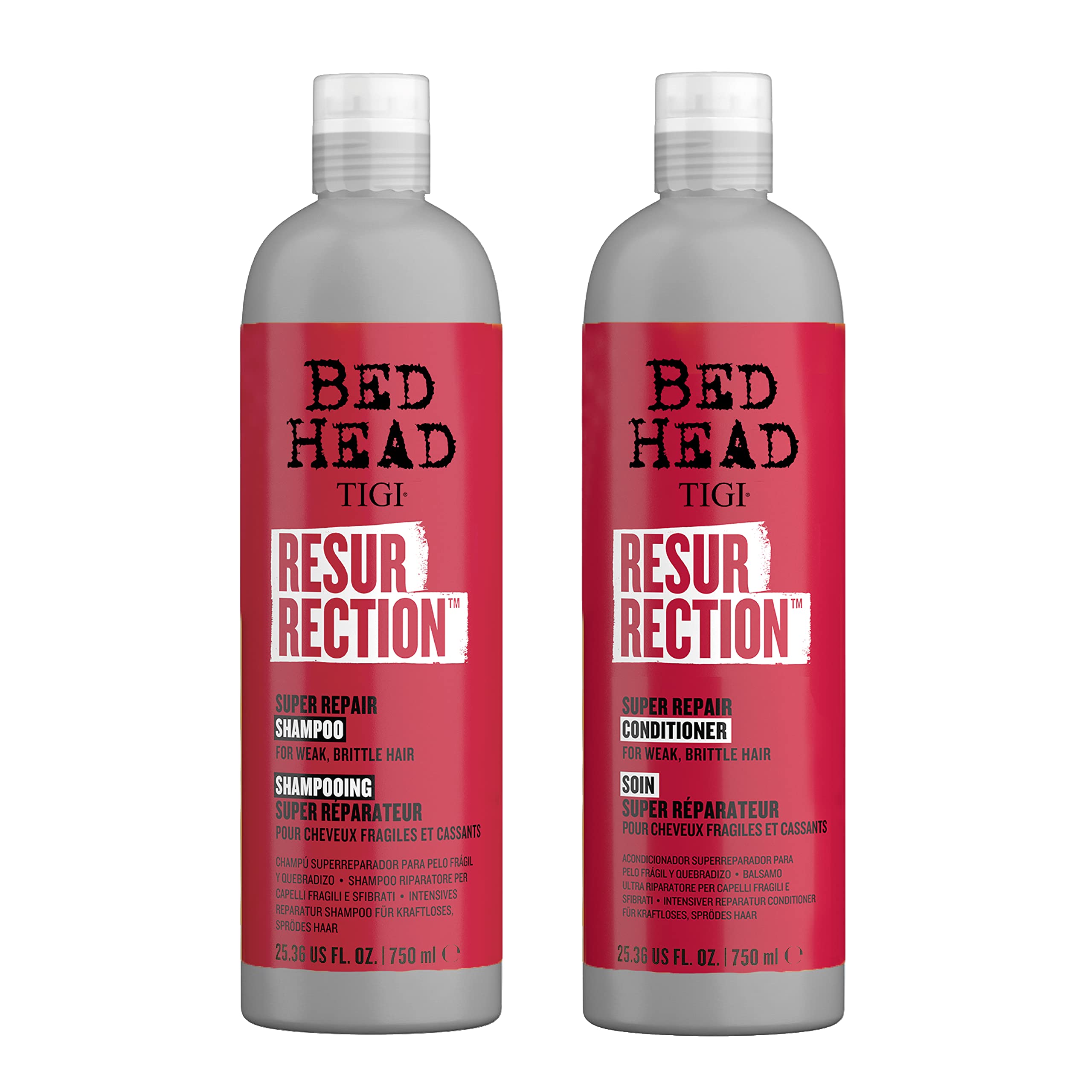 Conjunto De Shampoo E Condicionador Tigi Bed Head Resurrection 750 Ml