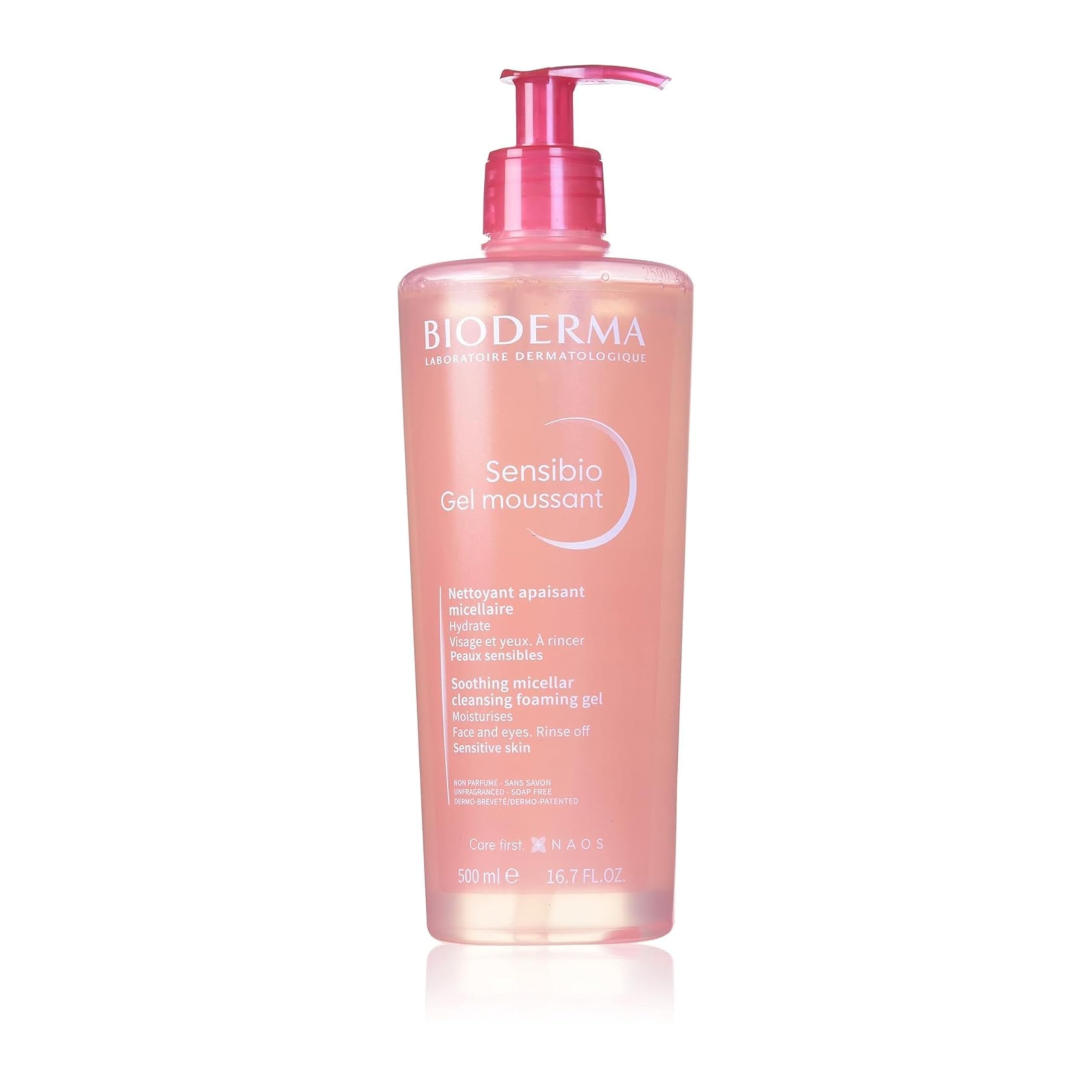 Gel De Limpeza Bioderma Sensibio Para Pele Sensível 500ml