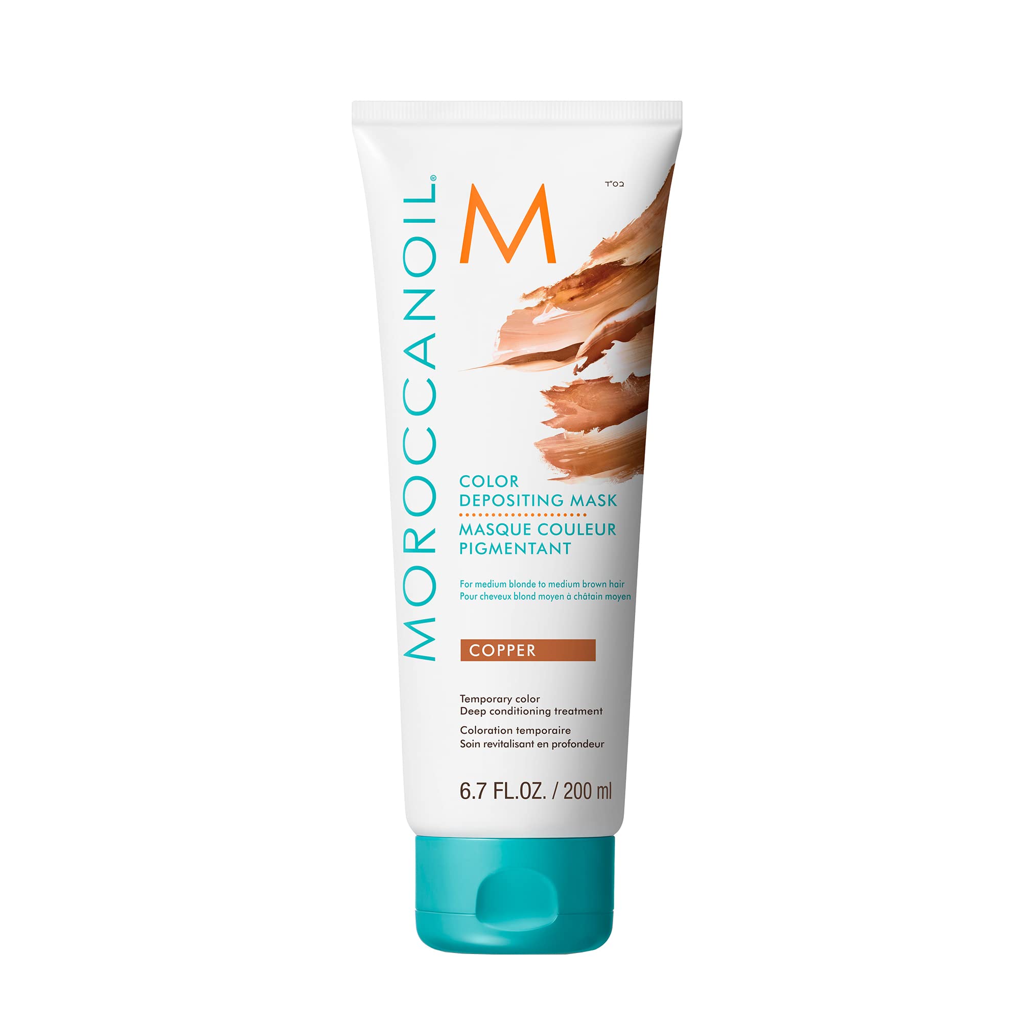 Máscara Depositora De Cor Moroccanoil Copper 200ml