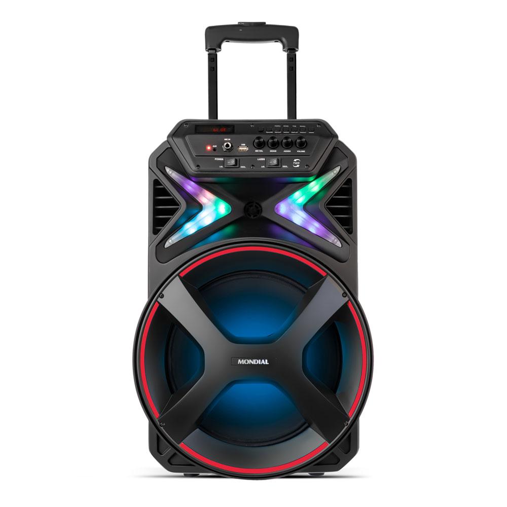 Caixa De Som Acústica Bluetooth 400w Mondial Connect Light Cm400
