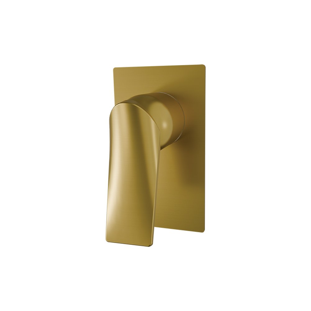 Acabamento Monocomando Para Chuveiro Lorenzetti Loren Neo 4993 G92 brushed Gold