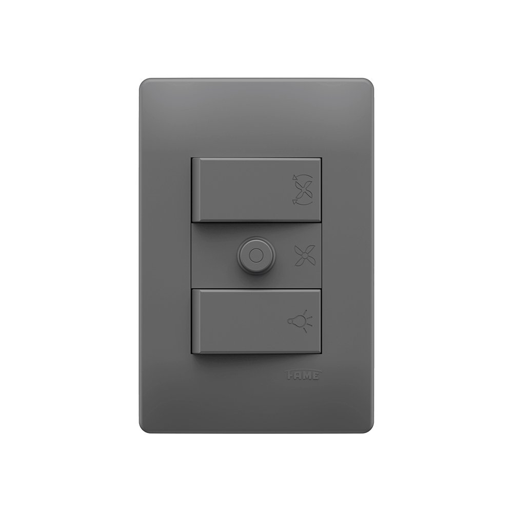 Dimmer Controlador De Velocidade Para Ventilador Fame Habitat Onix Bivolt