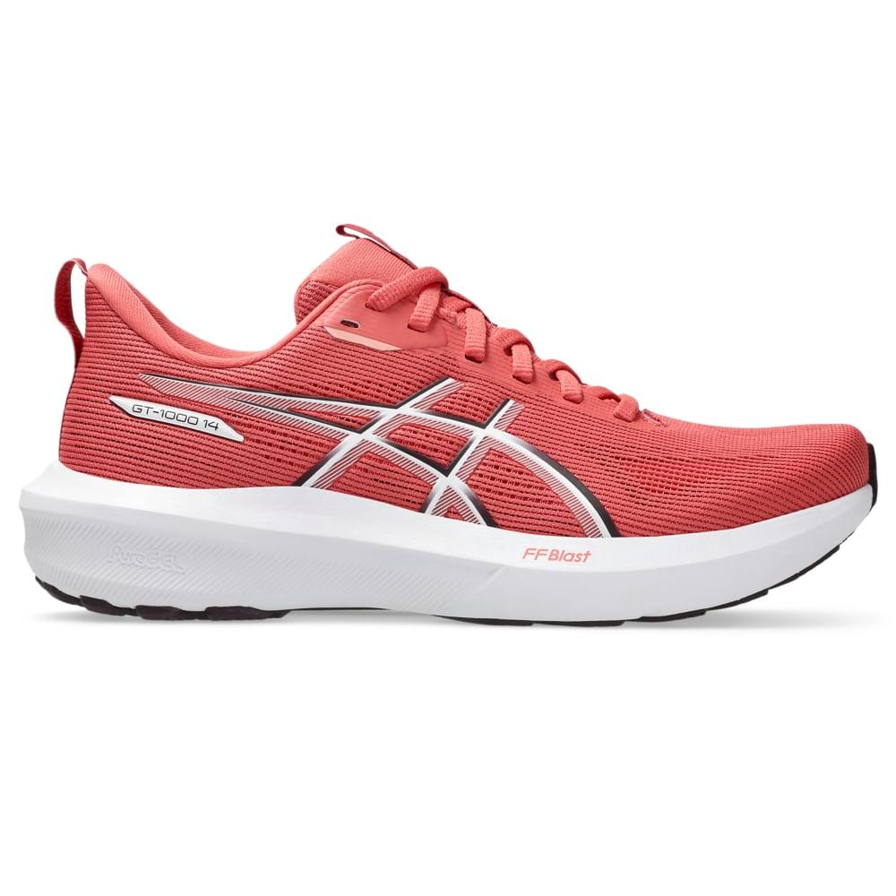 Tenis Asics Gt-1000 14 Rosa/marrom 35