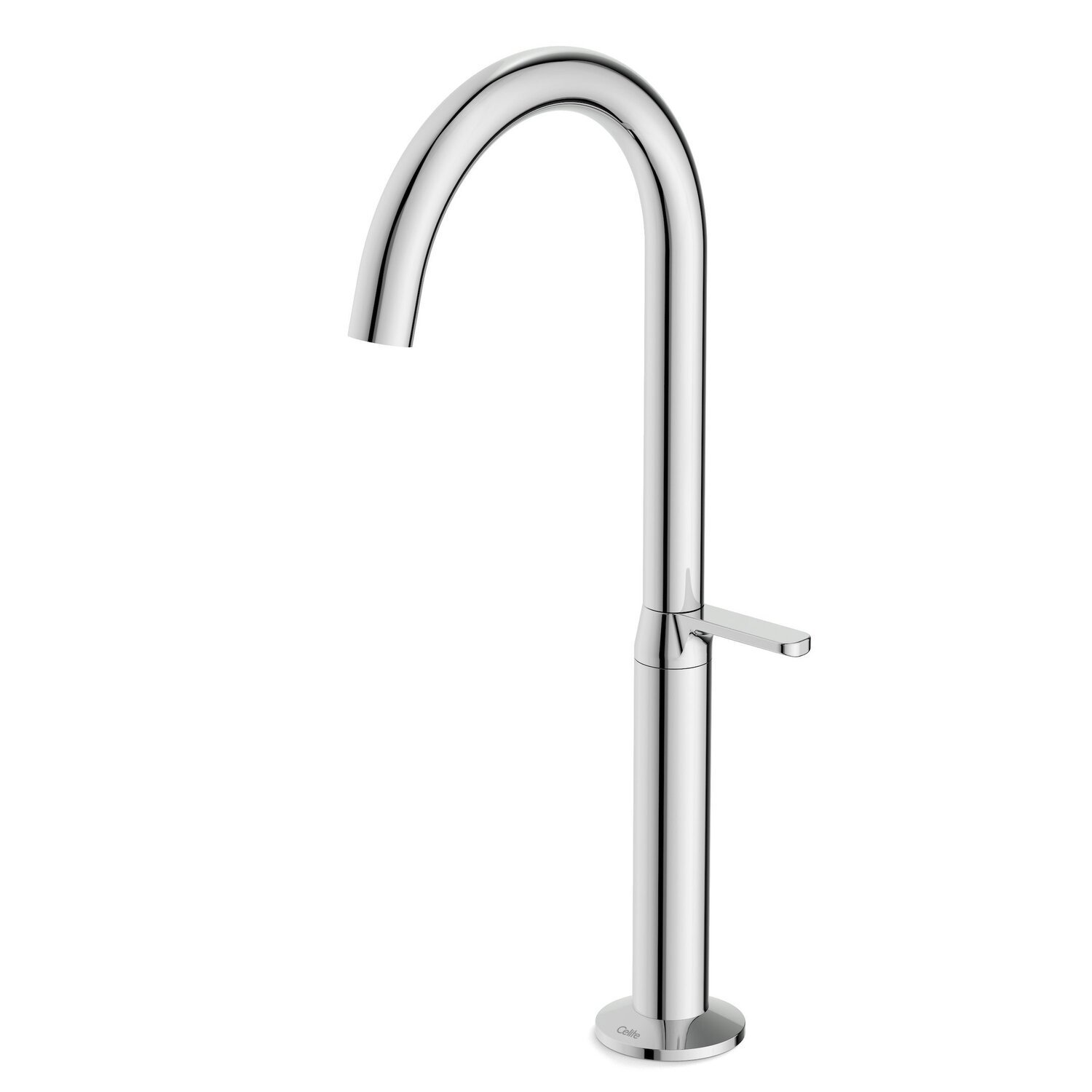 Torneira Para Lavatório De Mesa Bica Alta Design Cromado