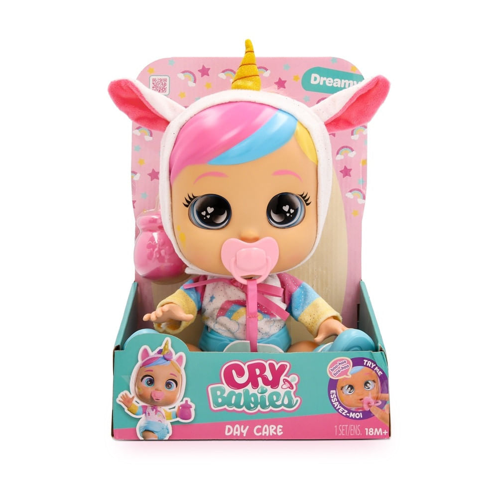 Boneca Cry Babies Day Care Dreamy - Br2461