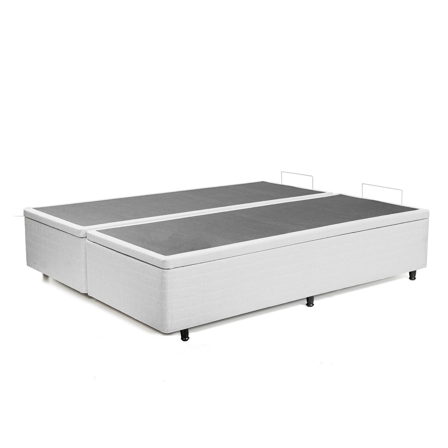 Base Box Baú Queen Luna Cabecasa Madeiramadeira Cinza