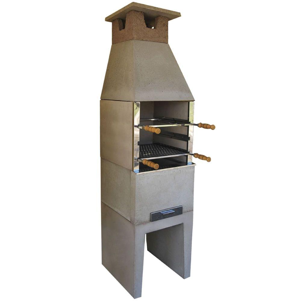 Churrasqueira De Concreto Pré-moldada Mini Baby Com 50cm Lisa - 1000002 ...